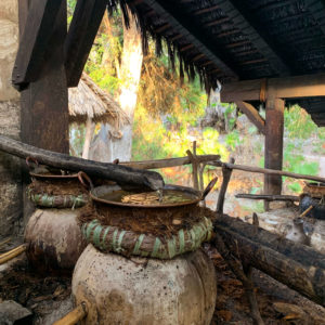 cinco sentidos Amando Alvarez Clay Pot Distillation Aquaduct Palenque Mezcal