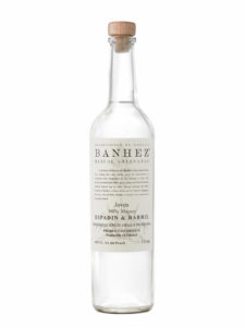 Banhez Mezcal Espadin & Barril bottle