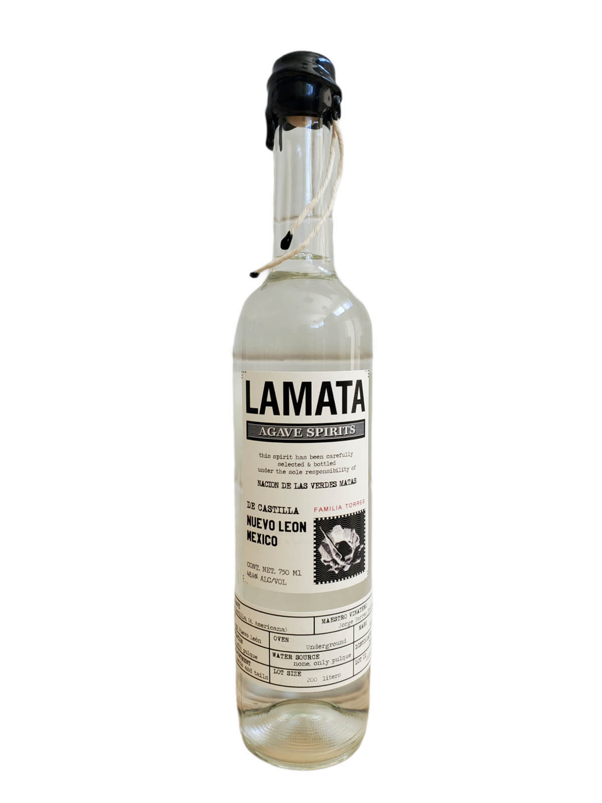 Lamata de Castilla Nuevo Leon bottle