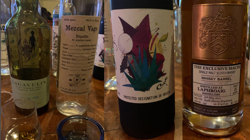 Mezcal Scotch Tasting Image