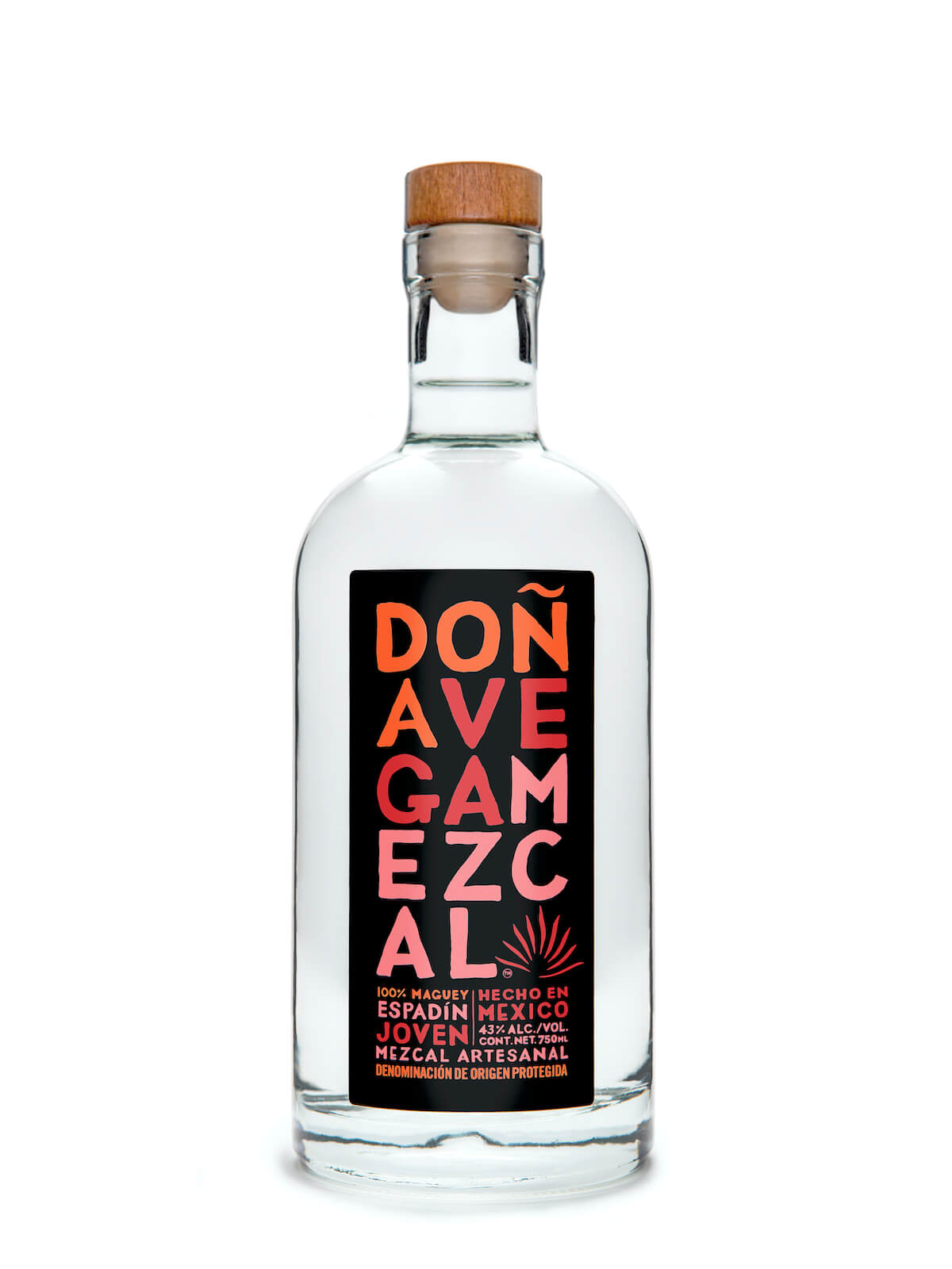 Doña Vega Espadin Mezcal bottle