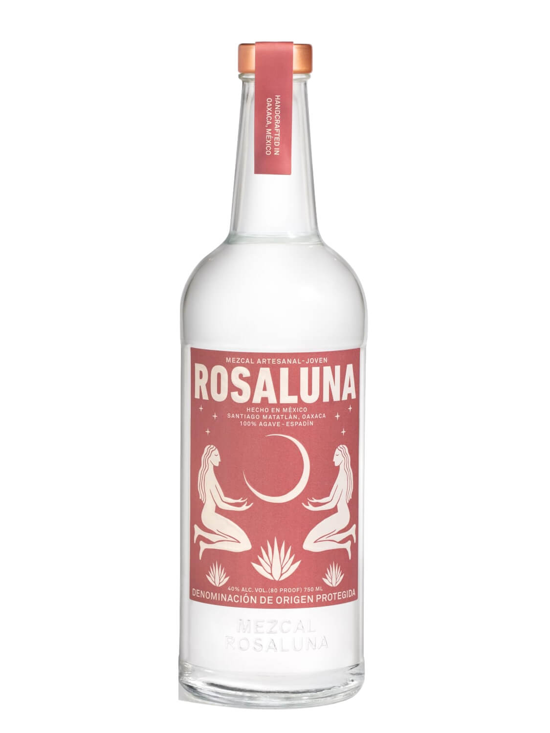 Rosaluna Mezcal Joven bottle
