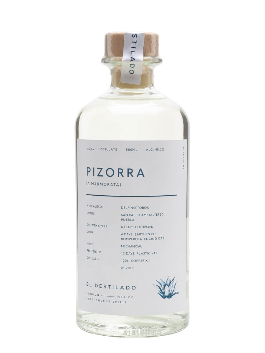 El Destilado Pizorra bottle