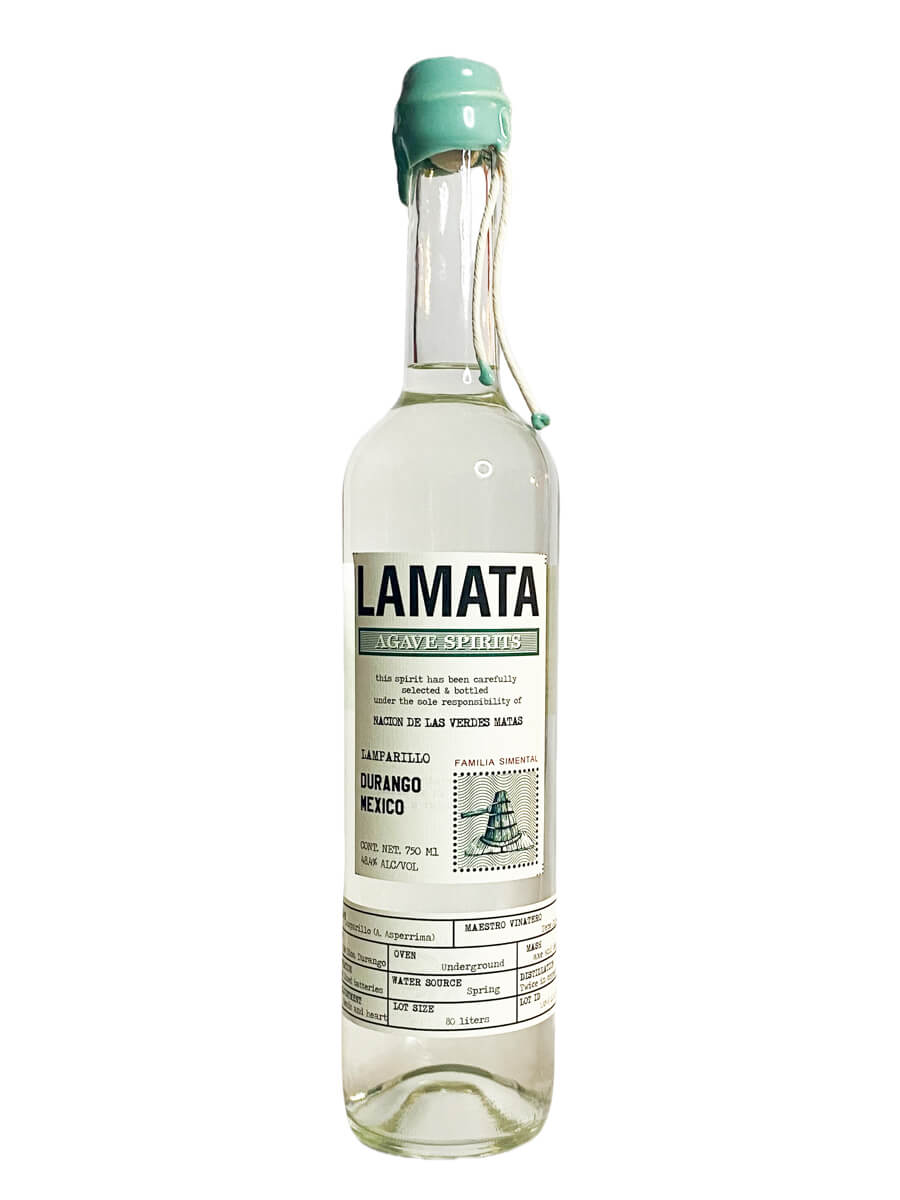 Lamata Lamparillo Durango by Familia Simental bottle