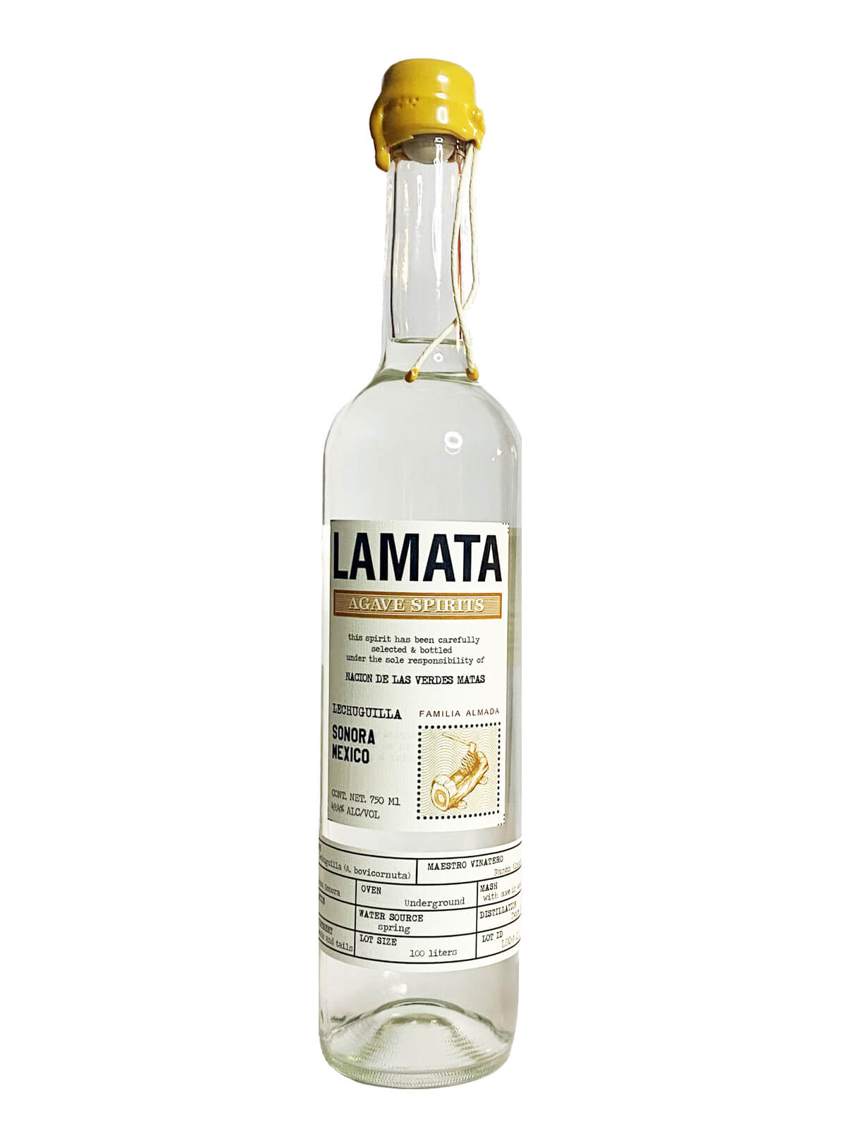 Lamata Lechuguilla Sonora bottle