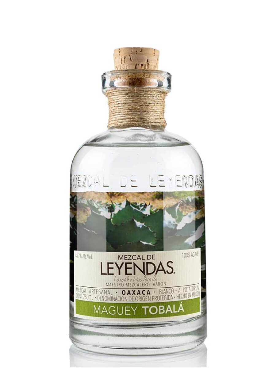 Mezcal de Leyendas Oaxaca Tobala bottle