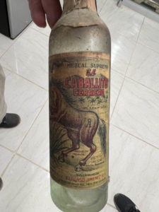 Caballito Cerrero Old Bottle