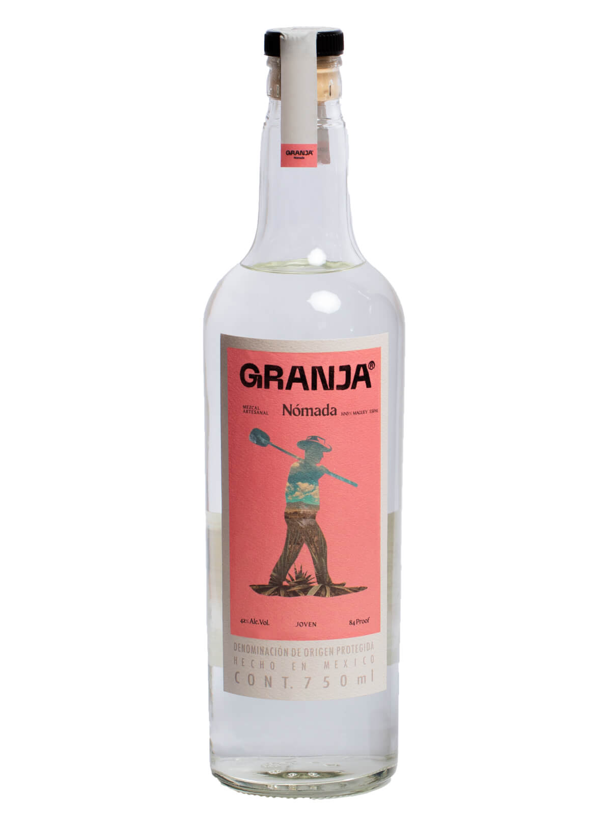 Granja Nómada Espadin mezcal bottle
